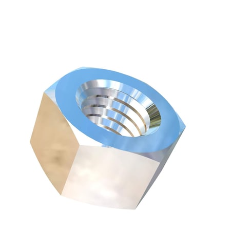 Allied Titanium Hex Nut, 1/2"-13, Titanium, Grade 2 0001778